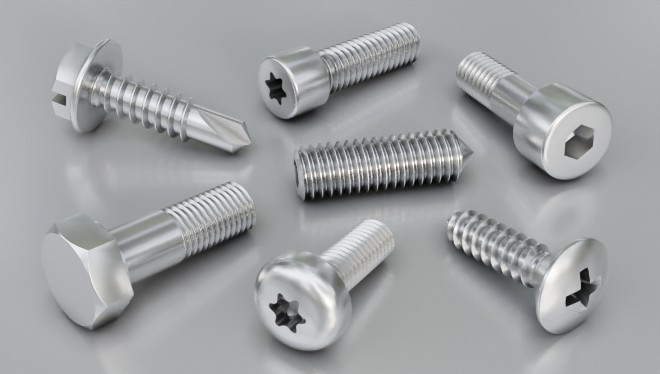 Collection of Screws and Bolts