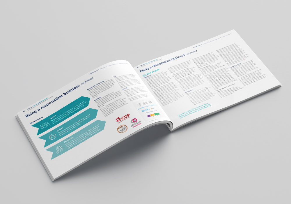 Sustainability strategy AR brochure